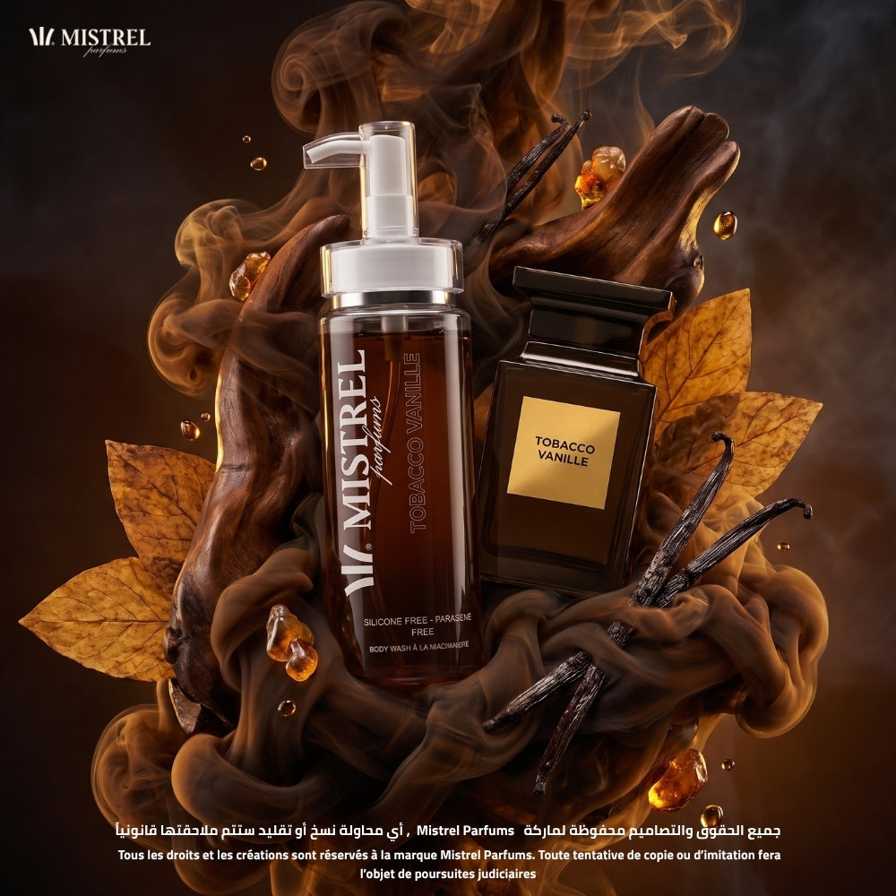 Gel Douche Parfumé Tobacco Vanille – Inspiration Tobacco Vanille