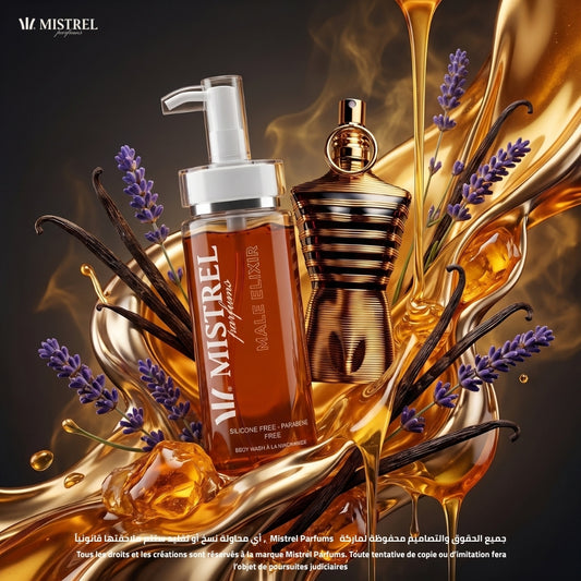 Gel Douche Le Male Elixir – Inspiration JPG le male elixir