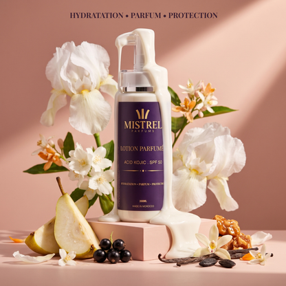 Pack de 3 Lotions Parfumées SPF 50  | Kojic Acid